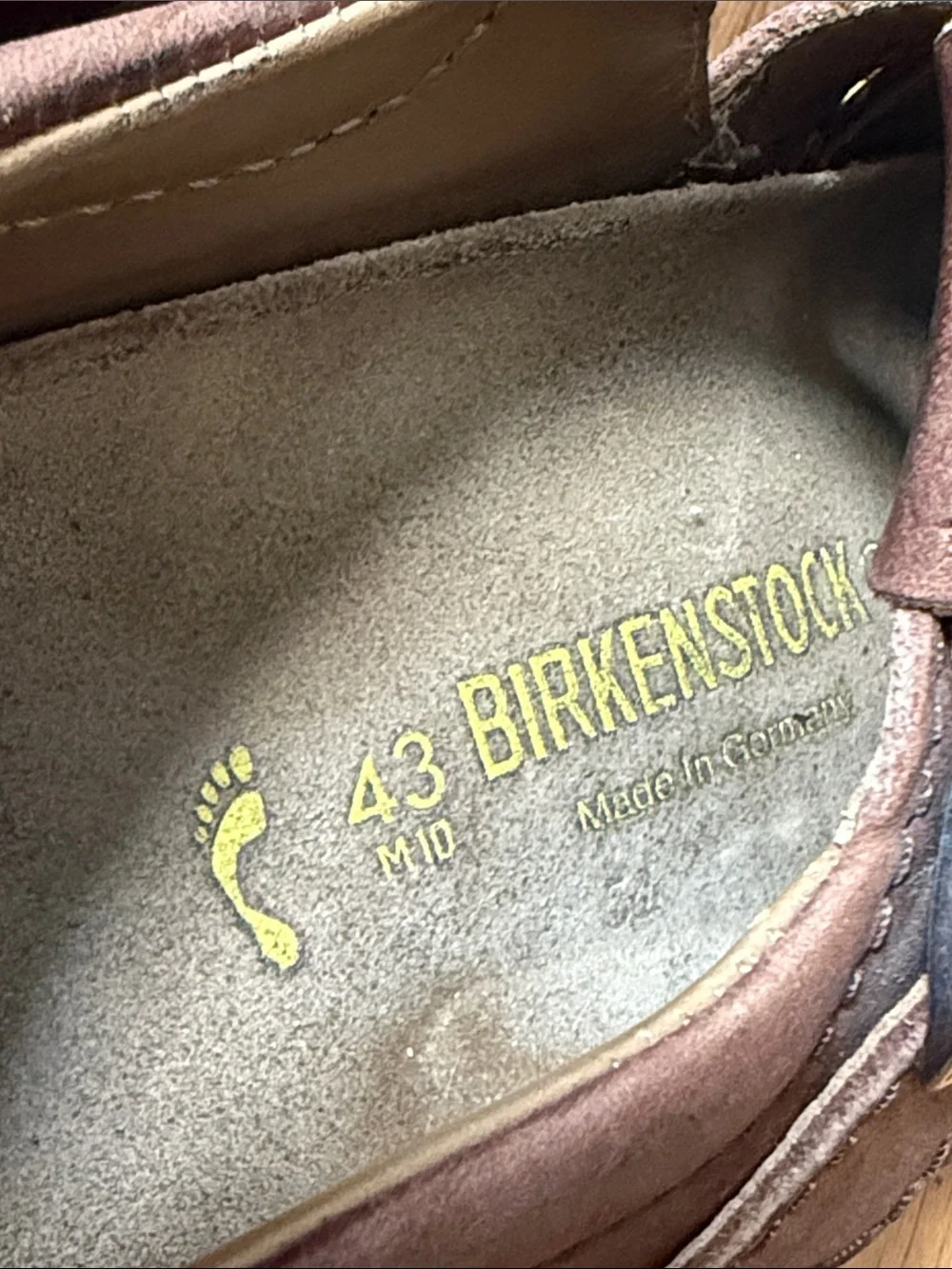 Birkenstock Fisherman Sandals Brown Leather Adjustable Buckle EU 43 US 10 Narrow